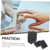 WOONEKY 50pcs Mini Sponge Nail File Block Dual-sided Buffing Block