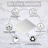GGStudy 12 Inches Square Rain Shower Head Large Stainless Steel