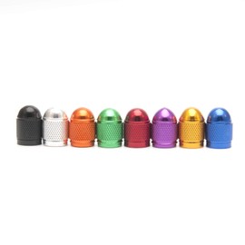 Valve Caps Car Valve Caps Bicycle Wheel Dust Cover Air Nozzle Cap for Automobile, Bicycle, Electric Tricycle, Motorcycles and Other Tyres, 32 Pieces, 8 Colours
