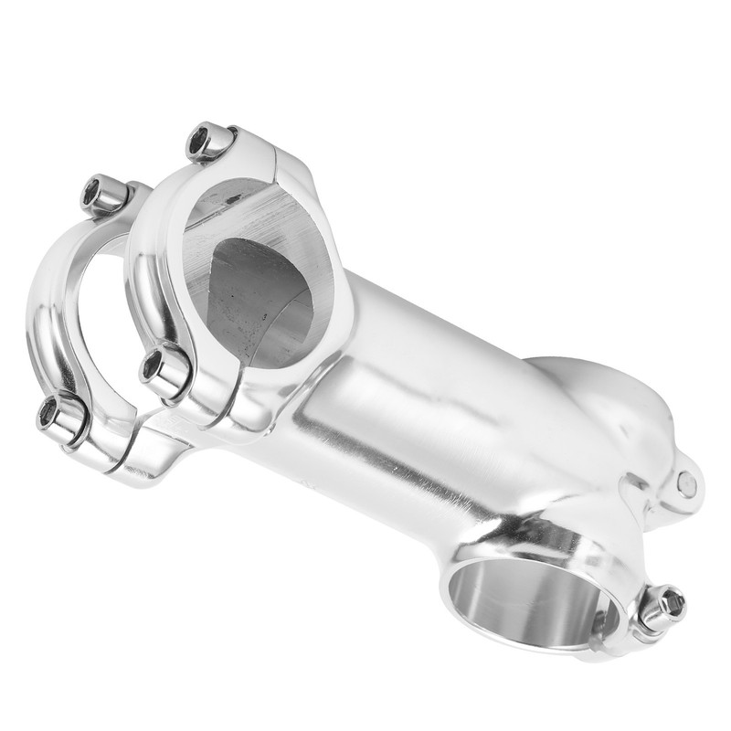 Meijun Silver Road Bike Stem Bicycle Stem for MTB 31.8x80mm