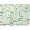 Kentucky State Physical Map - 23.3 x 13.3 Inches -