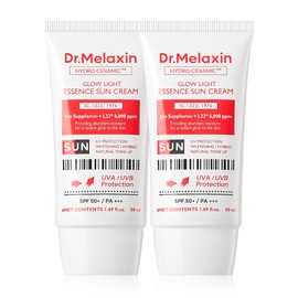 Dr. Melaxin Hydro Ceramic Tone-up Essence Sun Cream, 50ml, 2 pcs / 닥터 멜락신 하이드로 세라믹 톤업 에센스 선크림, 50ml, 2개