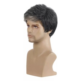 Nobrand Postizos De Moda Hombre Peluca Europea Y Americana De Los Ho