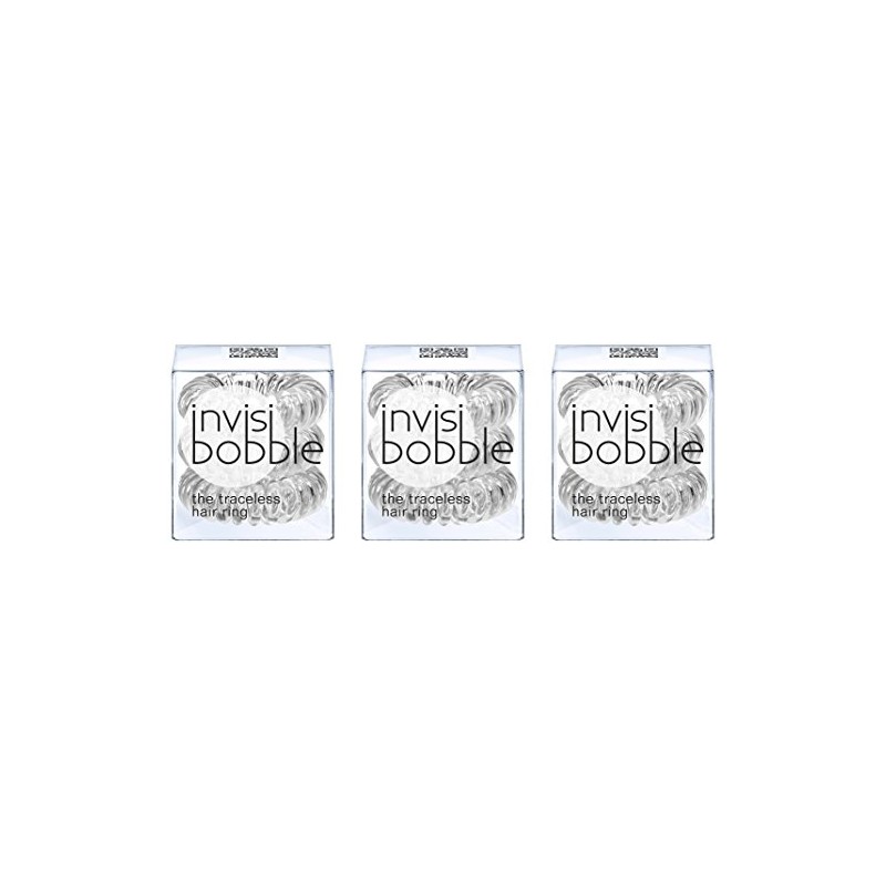 invisibobble crystal clear 3er pack