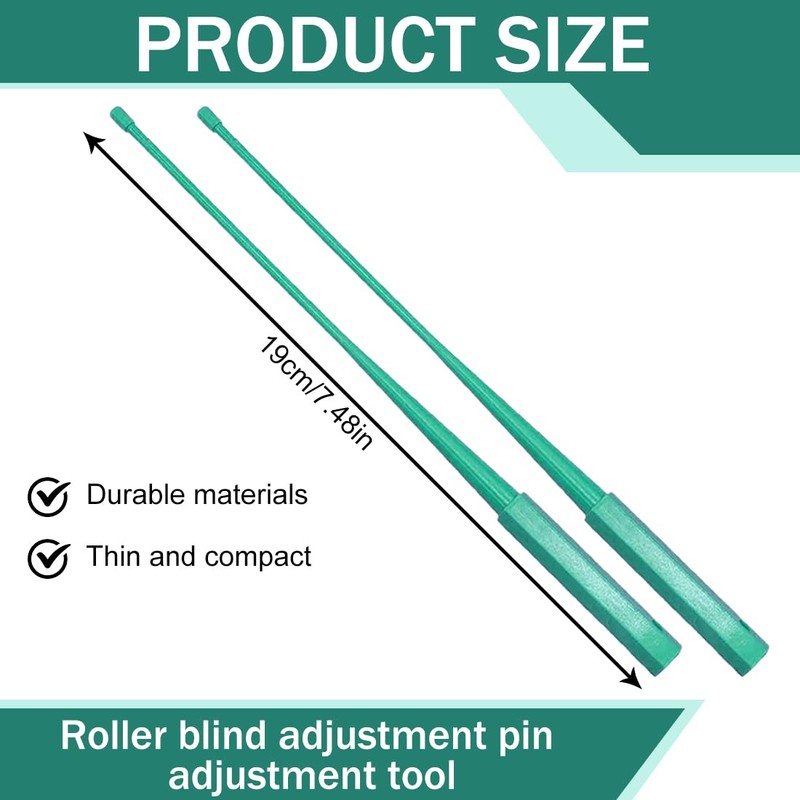 YAYNO Pack of 2 Roller Shutter Adjustment Pin Adjustment Tool