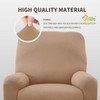 Easy-Going 4 Pieces Microfiber Stretch Recliner Slipcover – Spandex Soft