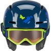 uvex Unisex Children's Viti Set Ski Helmet & Goggles Blue