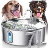 Smartoo Dog Water Fountain for Large Dogs 7L/236oz Stainless Steel