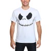 Nightmare Before Christmas Smilin Jack Skellington Costume T-Shirt-XX-Large White