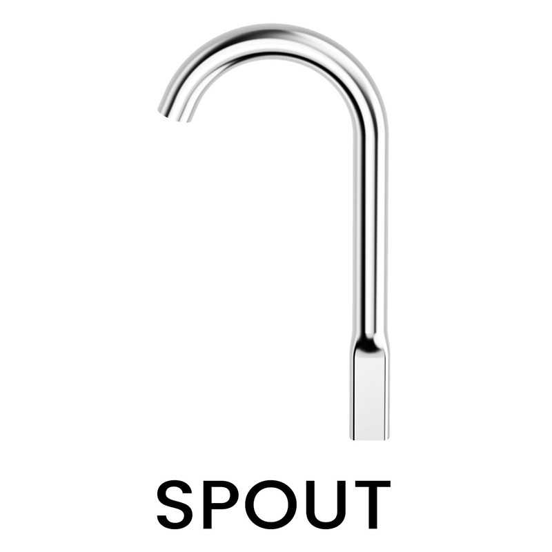 Cat Water Fountain Replacement Kit - Spout, Spout Holder &