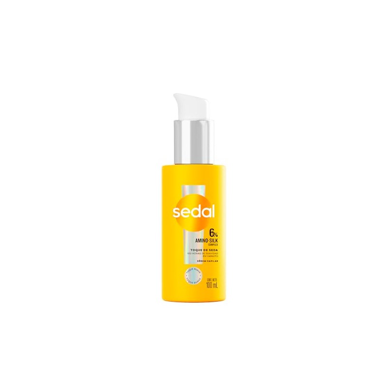 Sedal Sérum para Cabello Toque de Seda, 6% Amino-Silk Complex.