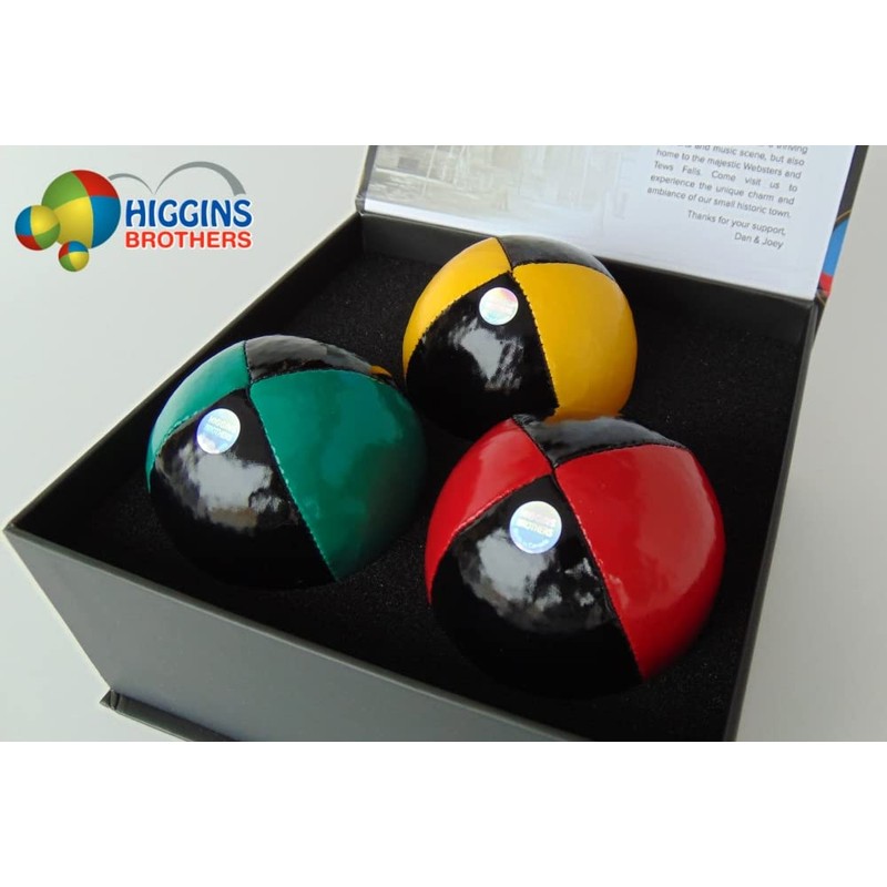 Higgins Brothers World's Finest Juggling Kit. Three Canadian Made Juggling