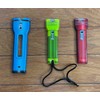 3 Pcs Led Flashlight 0.25 Inch Thin Flash Light, Flat