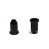 Dookoe Guitar Ferrules Guitar String Caps Mounting Buckles Through-Body Ferrules