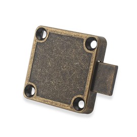 21mm Vintage Drawer Lock,Security Mailbox Lock Zinc Alloy Cabinet Drawer Cupboard Lock with 2 Alike Keys(Bronze)
