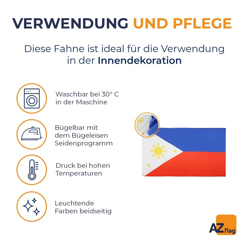 AZ FLAG - Flagge Philippinen - 150x90 cm - Philippinische