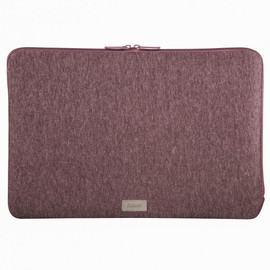Hama Laptop Bag for Notebooks up to 14.1 Inch 36 cm (Laptop Bag Thin 14 1 Inch Laptop Sleeve Padded Jersey for PC Notebook Asus Acer Thinkpad Dark Red