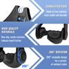 HXD-ERGO LAT Pulldown Attachments-LAT Pull Down Bar with Ergonomic Grips,