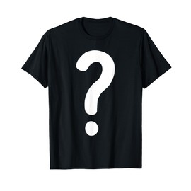 Question Mark Shirt Couple Men Women Kids Guess Who Costume T-Shirt