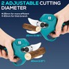 Electric Pruning Shears, Cordless Electric Scissors with 2 PCS Rechargeable