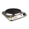 Courant Electric Hotplate, Countertop Burner, Single Buffet Electric 1000W Portable Cooktop, stainless Steel