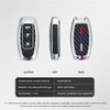 ontto 3-Button Luminous Key Shell Fit for Nissan Key Fob