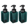 uxcell 3PCS Square Empty Foam Pump Bottle, 450ml Travel Foam