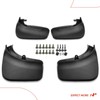 A-Premium Set of 4PCS Mud Flaps Splash Guards Mudguards Mudflaps