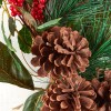 Factory Direct Craft 38" Artificial Grapevine and Pine Needle Holiday
