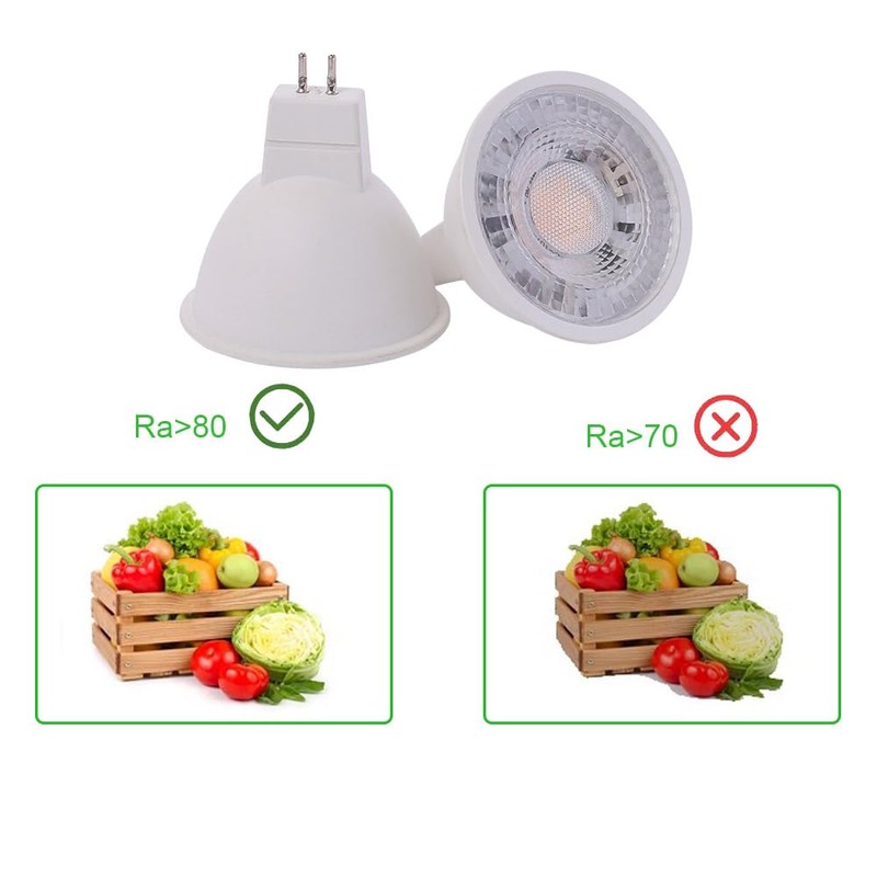 CIKAMIO mr16 led Bulb dimmable 120v 110V 5W 2700K Warm