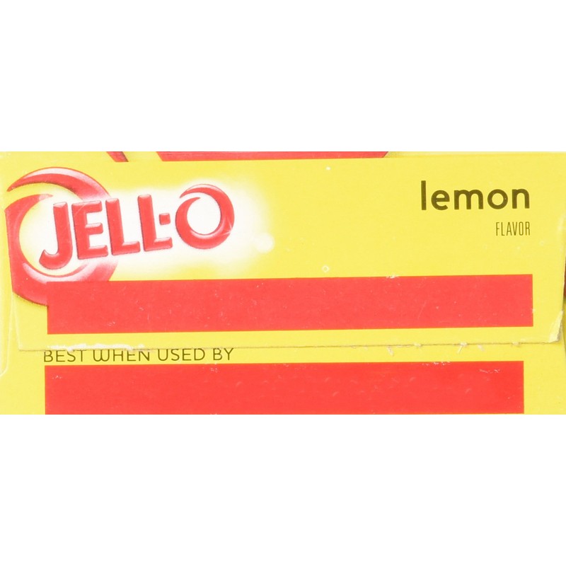Jell-O Lemon Flavor Instant Pudding & Pie Filling, 3.4 Oz