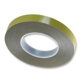 Tape, 2 Sided, Foam, 19MMX10M | Foam Double Sided Tape, 1 X Qty - HSA-Black 1X19X10