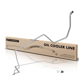 A-Premium Automatic Transmission Oil Cooler Line Hose Assembly Compatible with Ford Ranger 1998-2005 V6 3.0L, Auxiliary Cooler (Passenger Side) to Transmission