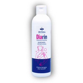 Diarin Duschgel für Haut & Haar, 250 ml - sanfte Reinigung speziell für Diabetiker