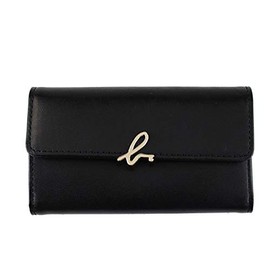 agnes b Voyage IW03C-10 Women's Key Case, Black, Black