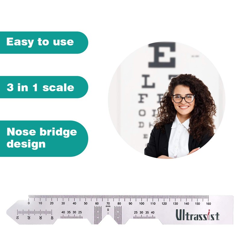 Ultrassist Pupillometers for Measuring Pupillary Distance (PD) with Electronic Instruction