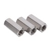6pcs M12 Hex Coupling Nut Long Rod Coupling Hex Nut