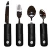 4pcs Easy Grip Cutlery Set. Extra Wide Handles, Ideal Dining