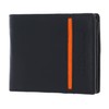 BRUNO BANANI Men's Wallet Purse Wallet W320.1966 Black/Orange