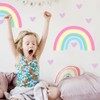 Large Rainbow Wall Sticker for Kids’ Bedroom, Nursery, Playroom(4)