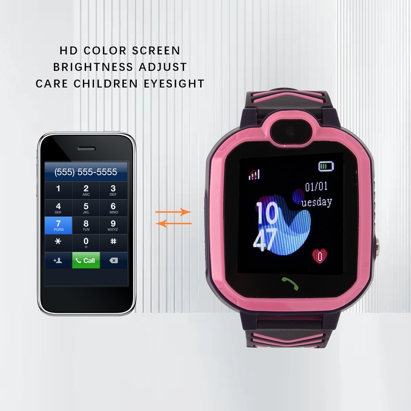 Kids Smart Watch HD Camera Tow Way Video Call GPS