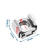 EMSea Pack of 20 M8 Cage Nuts 304 Stainless Steel