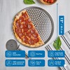 Norjac Pizza Pan with Holes, 10 Inch 2 Pack, Aluminum