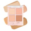 Mineral Fusion Makeup Cream Concealer Eye Palette Quad - 4