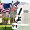 Barcetine Flag Pole Kit with 3x5 US Flag - Includes
