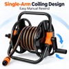 Portable Garden Hose Reel for Water Pipe Storage – Plastic