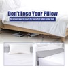 HOMBYS Wedge Pillow Headboard for Bed Gap,Foldable Bed Wedge Gap