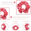 Triko 12 Coleteros de Seda Satinada de 4.5 Pulgadas, Scrunchies