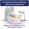N'Joy Zero Calorie Sweetener | Pink Saccharin Packets | 2000