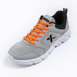 VSUDO 70 cm Oval Orange Trainer Laces for Trainers, Half Round Orange Shoe Laces for Trainers, Sport Running Orange Shoelaces for Sneakers, Athletic Basketball Orange Shoe Laces (1 Pair-Orange-70cm)